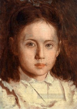 Retrato de Sonya Kramskaya, la hija del artista demócrata Ivan Kramskoi Pinturas al óleo